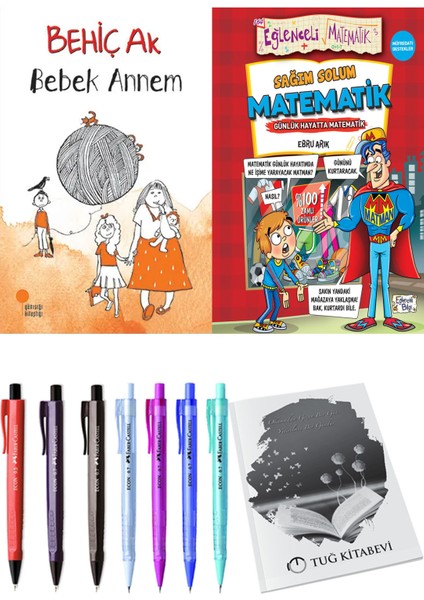 Sağım Solum Matematik ve Bebek Annem 2'li Set