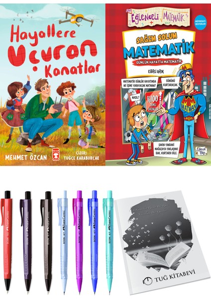 Sağım Solum Matematik ve Hayallere Uçuran Kanatlar 2'li Set
