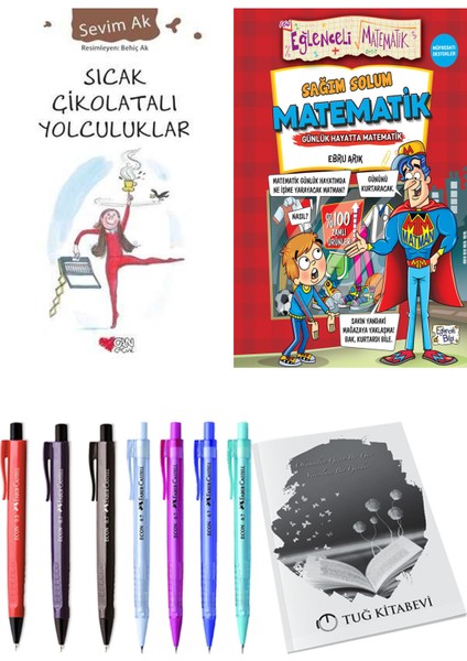 Sağım Solum Matematik ve Sıcak Çikolatalı Yolculuklar 2'li Set
