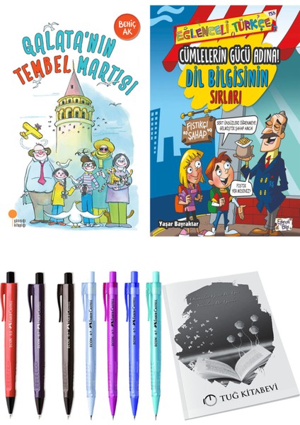 Cümlelerin Gücü Adına! Dil Bilgisinin Sırları ve Galata'nın Tembel Martısı 2'li Set