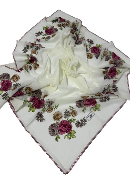 Oyalı Pamuk Yazma - 90 x 90
