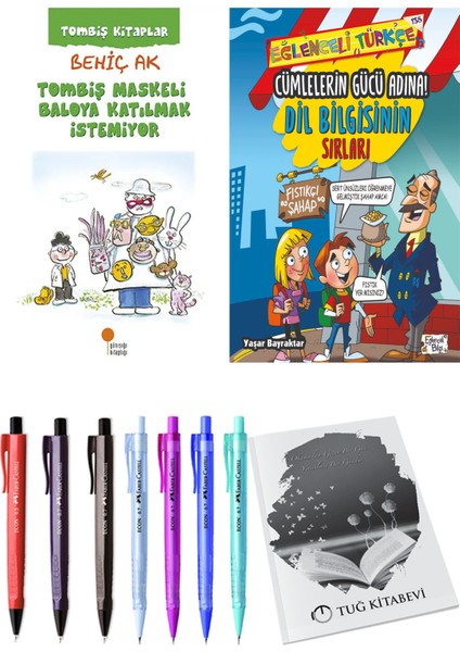 Cümlelerin Gücü Adına! Dil Bilgisinin Sırları ve Tombiş Maskeli Baloya Katılmak Istemiyor 2'li Set