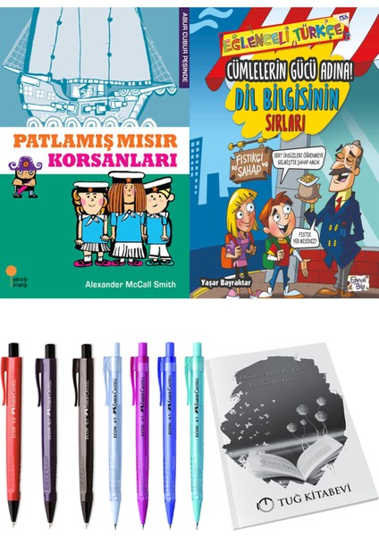 Cümlelerin Gücü Adına! Dil Bilgisinin Sırları ve Patlamış Mısır Korsanları 2'li Set