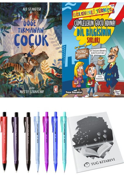 Cümlelerin Gücü Adına! Dil Bilgisinin Sırları ve Göğe Tırmanan Çocuk 2'li Set