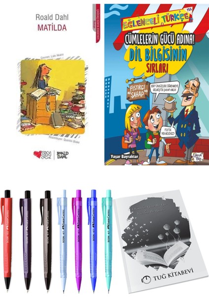 Cümlelerin Gücü Adına! Dil Bilgisinin Sırları ve Matilda 2'li Set