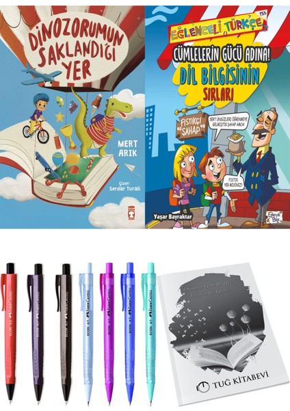 Cümlelerin Gücü Adına! Dil Bilgisinin Sırları ve Dinazorumun Saklandığı Yer 2'li Set