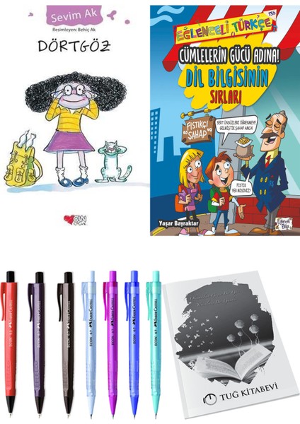 Cümlelerin Gücü Adına! Dil Bilgisinin Sırları ve Dörtgöz 2'li Set