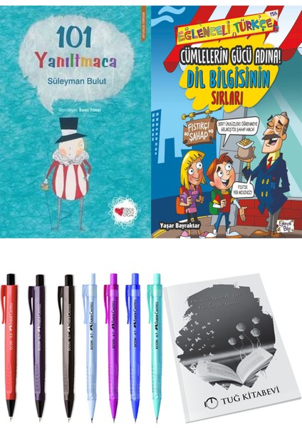 Cümlelerin Gücü Adına! Dil Bilgisinin Sırları ve 101 Yanıltmaca 2'li Set