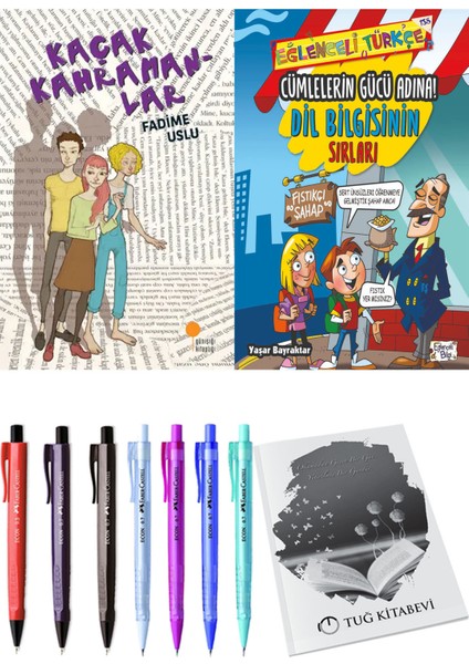 Cümlelerin Gücü Adına! Dil Bilgisinin Sırları ve Kaçak Kahramanlar 2'li Set