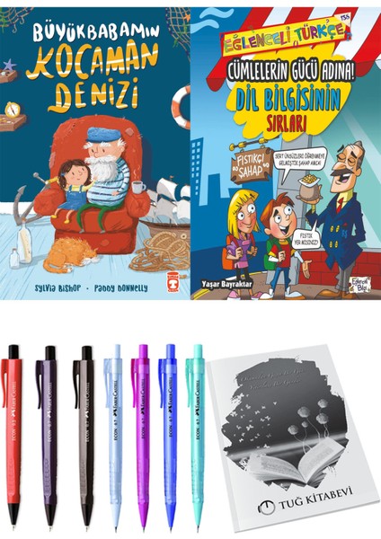 Cümlelerin Gücü Adına! Dil Bilgisinin Sırları ve Büyükbabamın Kocaman Denizi 2'li Set