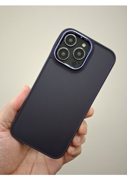 iPhone 14 Pro Max Kılıf Kamera Korumalı Arkası Renkli Buzlu Mat Görünümlü Kılıf fiyatları