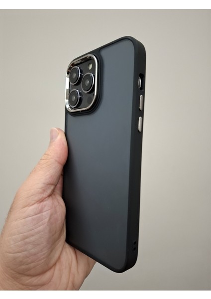 iPhone 14 Pro Max Kılıf Kamera Korumalı Arkası Renkli Buzlu Mat Görünümlü Kılıf fırsatları