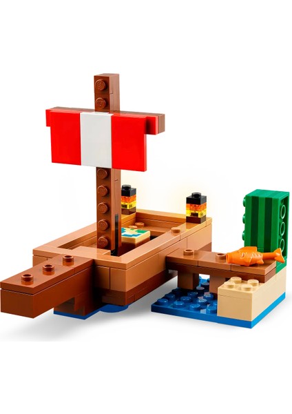 Minecraft 259 Korsan Gemisi (Minifigürsüz)