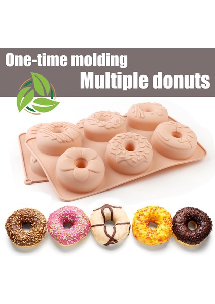 Silikon Kalıplar Donut Jöle Cupcake Çörek Kek Ekmek Pasta Kalıbı fiyatları