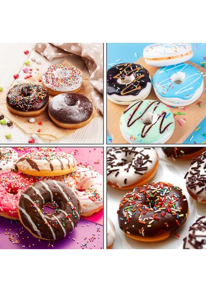 Silikon Kalıplar Donut Jöle Cupcake Çörek Kek Ekmek Pasta Kalıbı fırsatları
