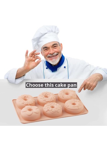 Silikon Kalıplar Donut Jöle Cupcake Çörek Kek Ekmek Pasta Kalıbı indirimleri