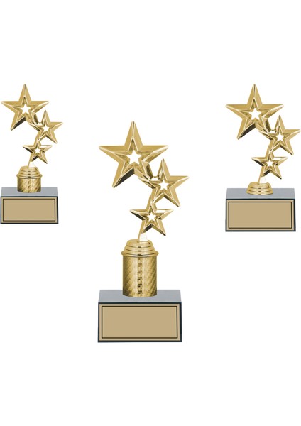 Kişiye Özel Kupa Takımı-Ödül Kupası-Turnuva Kupası 3'lü Takım GN065