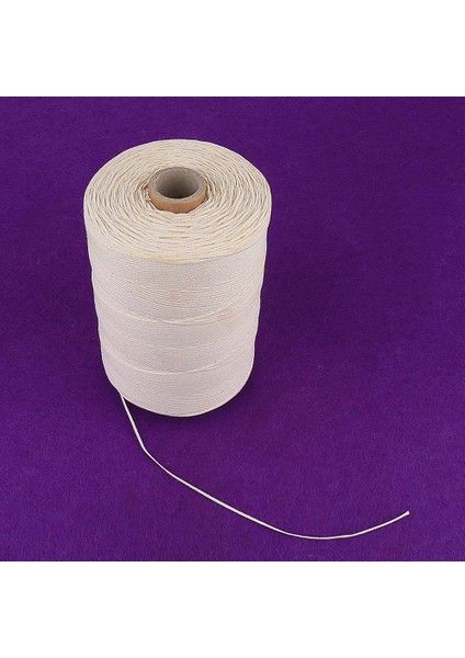 15 cm Pamuk Mum Fitili – 10 Adet | Duman Yapmaz, El Yapımı Mumlar İçin Hazır Kesilmiş Fitil