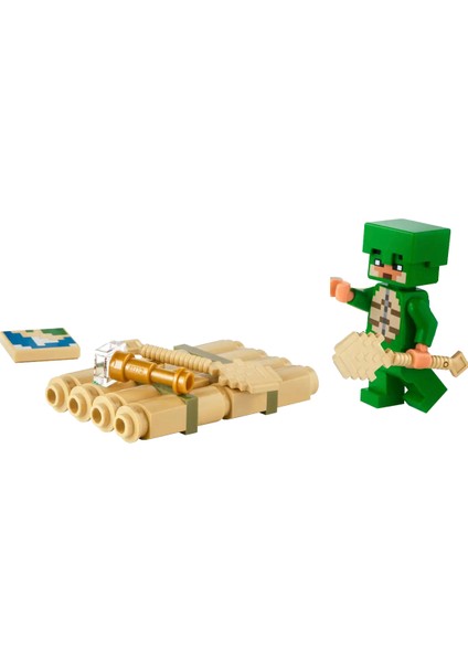 Minecraft 254 Kaplumbağa Savaşçı ve Sandalı