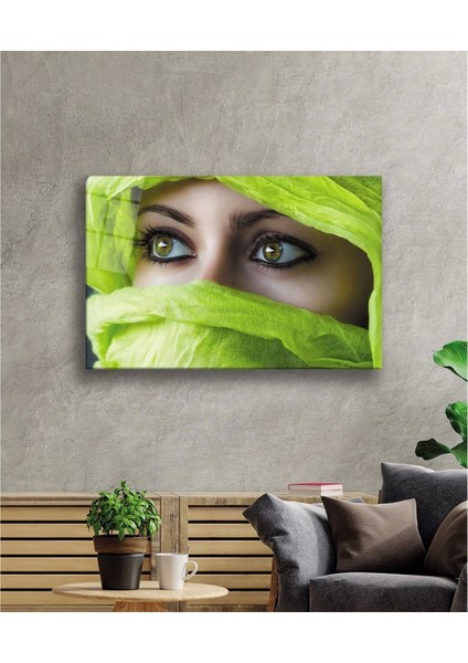 Teknoo- Yeşil Başörtülü Kadın Green Hijab fiyatları