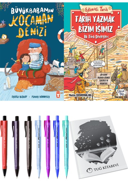 Tarih Yazmak Bizim İşimiz ve Büyükbabamın Kocaman Denizi 2'li Set