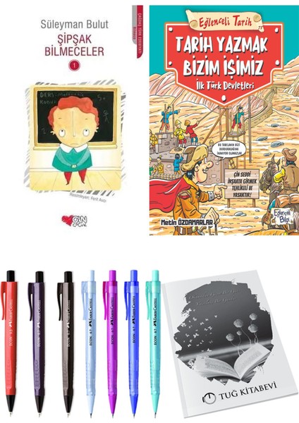 Tarih Yazmak Bizim İşimiz ve Şipşak Bilmeceler 1 2'li Set