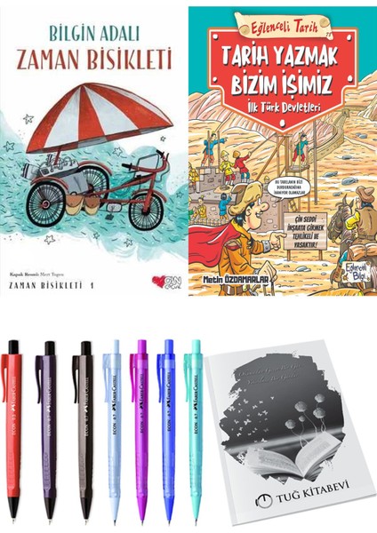 Tarih Yazmak Bizim İşimiz ve Zaman Bisikleti 1 2'li Set