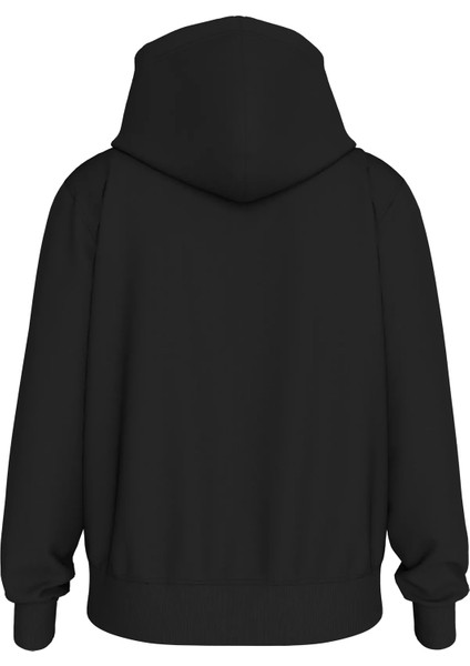 Kadın Logo Elastıc Hoodıe Sweatshirts - Siyah fiyatları