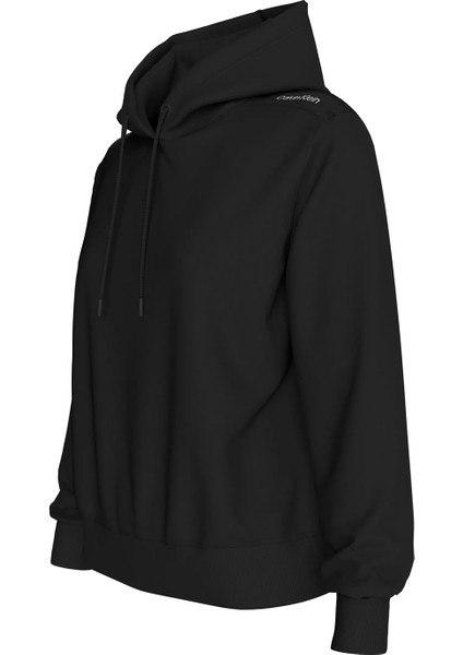 Kadın Logo Elastıc Hoodıe Sweatshirts - Siyah modelleri