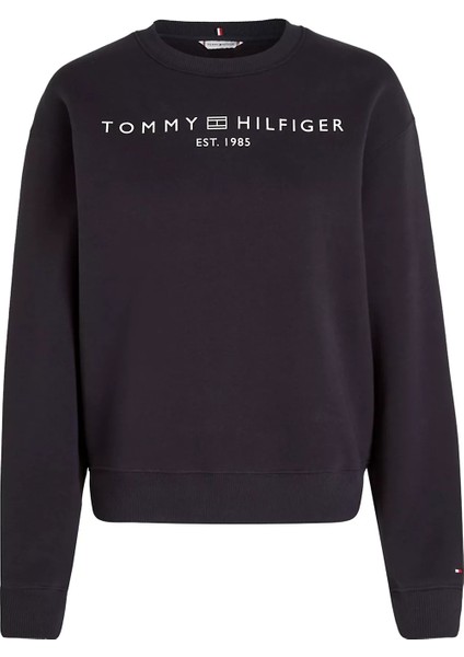 Kadın Mdrn Reg Corp Logo C-Nk Swtshrt Sweatshirt - Lacivert