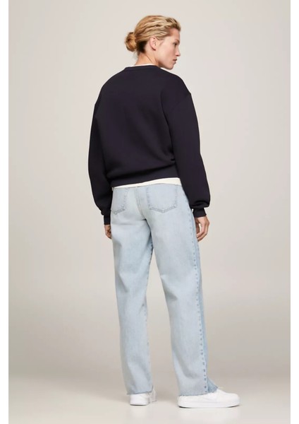 Kadın Mdrn Reg Corp Logo C-Nk Swtshrt Sweatshirt - Lacivert