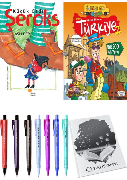 Güzel Ülkem Türkiye 2 ve Küçük Cadı Şeroks 2'li Set
