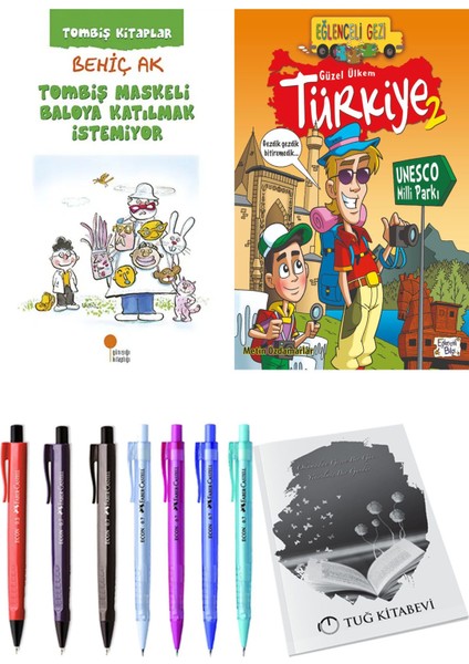 Güzel Ülkem Türkiye 2 ve Tombiş Maskeli Baloya Katılmak Istemiyor 2'li Set