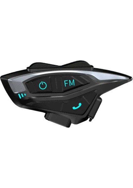 2 Kişilik Motosiklet Kask Interkom Bluetooth Intercom Kulaklık Seti FIM02