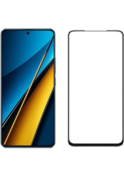 Xiaomi Poco X6 5g Ekran Koruyucu Kırılmayan 5d Tam Ekran Seramik Nano
