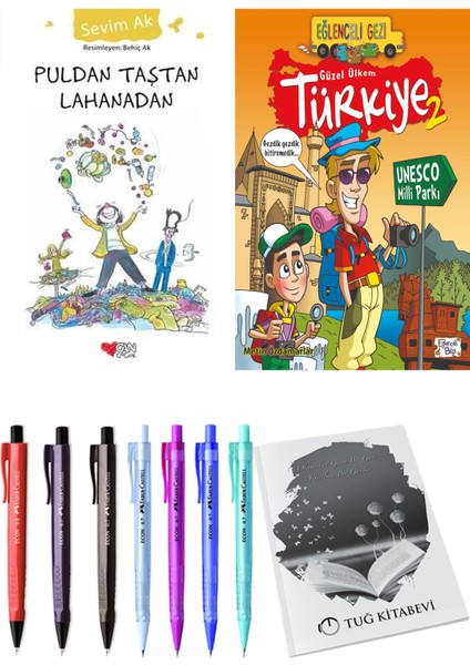 Güzel Ülkem Türkiye 2 ve Puldan Taştan Lahanadan 2'li Set