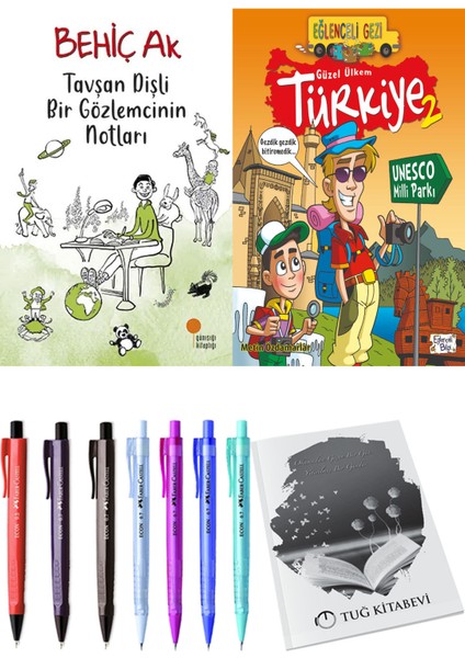Güzel Ülkem Türkiye 2 ve Tavşan Dişli Bir Gözlemcinin Notları 2'li Set
