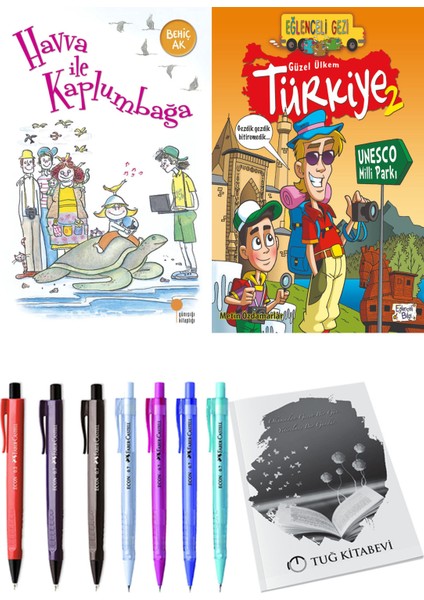 Güzel Ülkem Türkiye 2 ve Havva ile Kaplumbağa 2'li Set