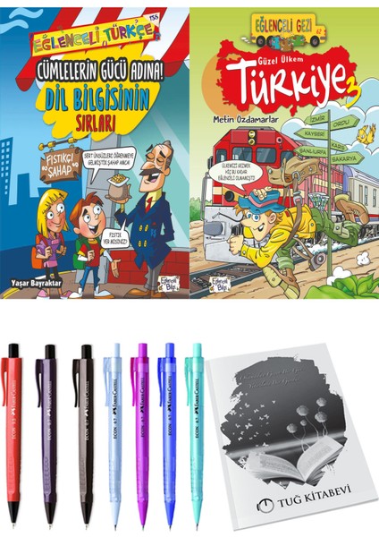 Güzel Ülkem Türkiye 3 ve Cümlelerin Gücü Adına! Dil Bilgisinin Sırları 2'li Set