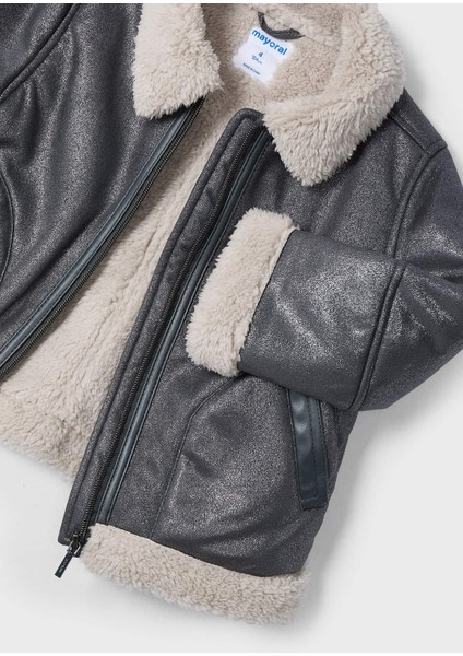 Kız Çocuk Çift Taraflı Ceket Siyah fiyatları