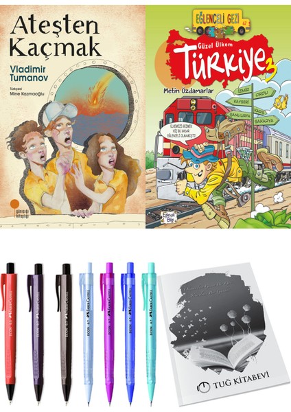 Güzel Ülkem Türkiye 3 ve Ateşten Kaçmak 2'li Set