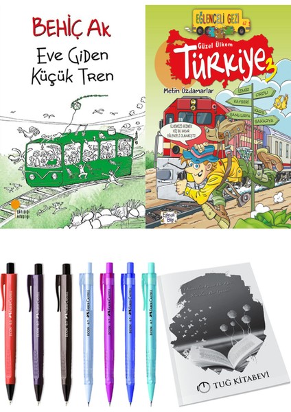 Güzel Ülkem Türkiye 3 ve Eve Giden Küçük Tren 2'li Set