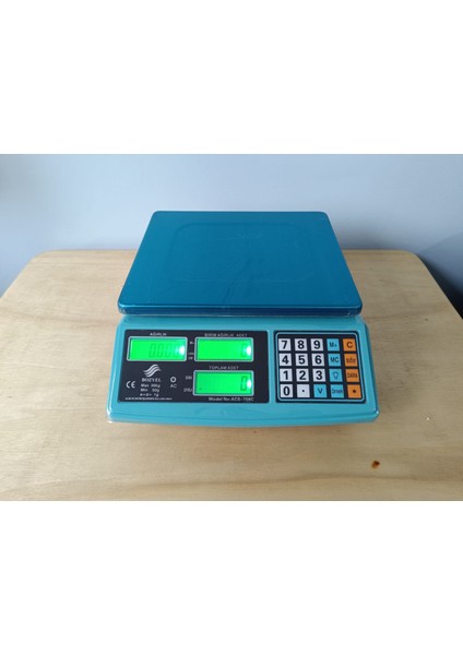 30 Kg-1 gr Hassas Adet Parça Sayım Terazisi-Metal Kefe-Hassas Sayıcı Tartı-2 Yıl Garantili modelleri