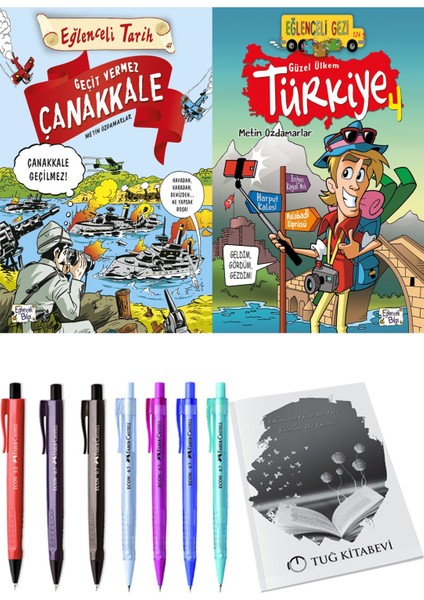 Güzel Ülkem Türkiye 4 ve Geçit Vermez Çanakkale 2'li Set