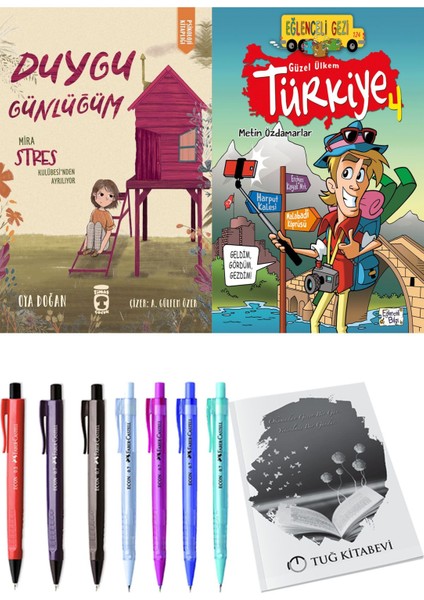 Güzel Ülkem Türkiye 4 ve Duygu Günlüğüm Mira Stres Kulübesi'nden Ayrılıyor 2'li Set