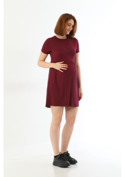 Hamile Esnek Yumuşak Kumaş Elbise modelleri