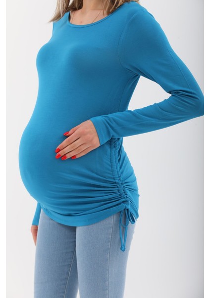 Hamile Yanları Körüklü Bluz indirimleri
