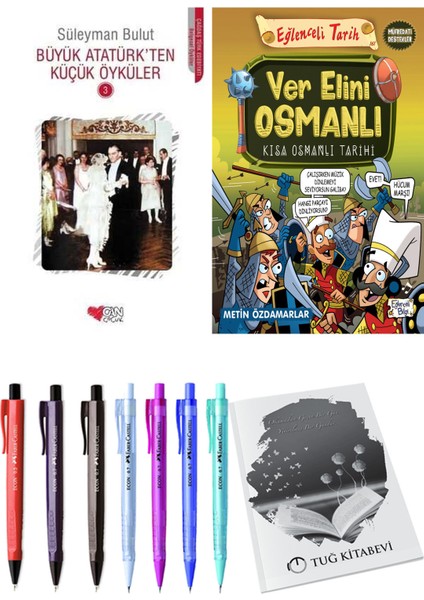 Ver Elini Osmanlı ve Büyük Atatürk'ten Küçük Öyküler 3 2'li Set