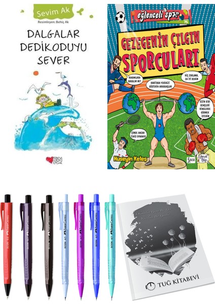 Gezegenin Çılgın Sporcuları ve Dalgalar Dedikoduyu Sever 2'li Set