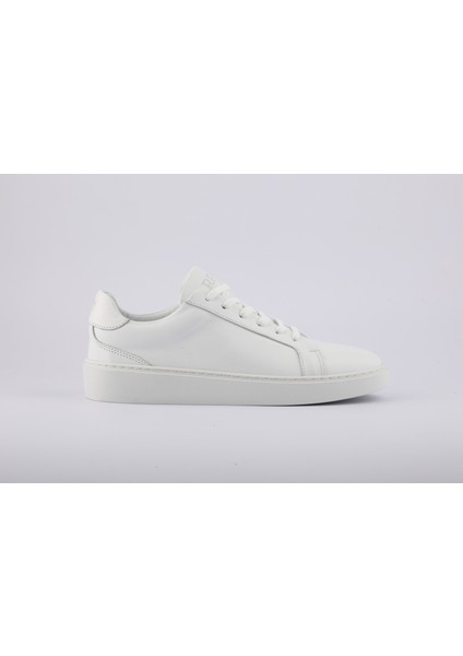 Hakiki Deri Beyaz Sneaker Erkek Spor Ayakkabı 220-04 modelleri
